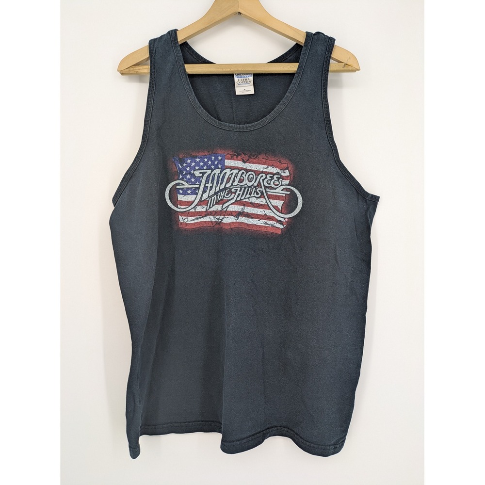 Taylor Swift Jamboree In The Hills 2007 Tank Top Men XL Black Country Music Fest